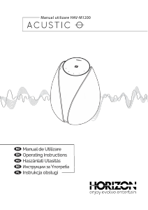 Manual Horizon HAV-M1200S Acustico Speaker