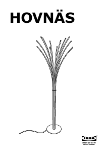 Manual IKEA HOVNAS Lampă