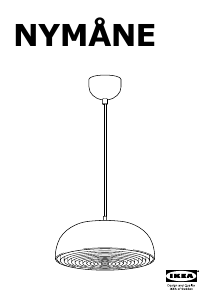 Priročnik IKEA NYMANE Svetilka