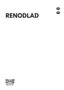 Manual IKEA RENODLAD Dishwasher