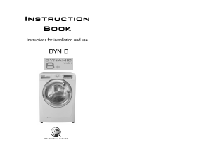 Manual Hoover DYN 8144 D Washing Machine
