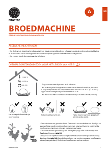 Handleiding Novital Covatutto 16L Broedmachine