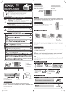 Bruksanvisning Hitachi RA-10LDF Luftkonditionering