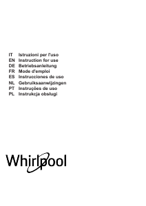 Instrukcja Whirlpool WIB93LMX Okap kuchenny