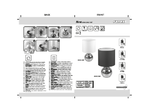 Bruksanvisning Ranex 6000.197 Noa Lampa