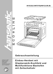 Bedienungsanleitung Hanseatic 2013C(G)3.334ETsYDpHbRX Herd