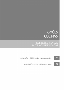 Manual Meireles E 604 W.1 Fogão