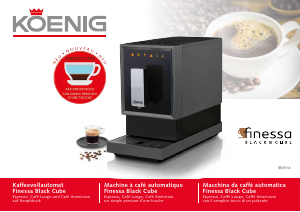 Bedienungsanleitung Koenig B03916 Kaffeemaschine