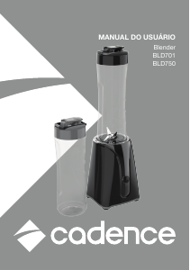 Manual Cadence BLD750 Liquidificadora