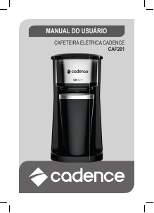 Manual Cadence CAF201 Máquina de café