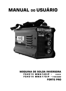 Manual FORTG FG4513 Aparelho de soldar