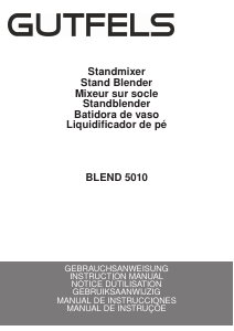 Manual Gutfels BLEND 5010 Blender