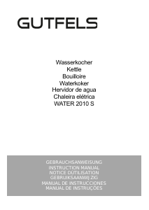 Manual Gutfels WATER 2010 S Kettle
