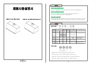 사용 설명서 하츠 DEL-90S 쿠커 후드
