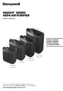Manual de uso Honeywell HPA5200BV1R1 Purificador de aire
