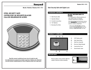 Handleiding Honeywell 5113 Kluis