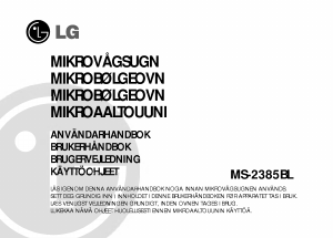 Bruksanvisning LG MS-2385BL Mikrovågsugn