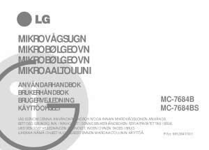 Bruksanvisning LG MC-7684BS Mikrovågsugn