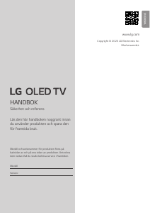 Bruksanvisning LG OLED48C35LA OLED TV
