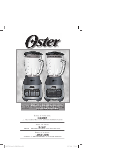 Manual Oster BLSTPEG-MRT Blender
