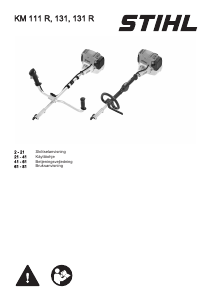 Käyttöohje Stihl KM 131 Moottoriyksikkö