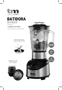 Manual de uso TM Electron TMPBA012 Batidora