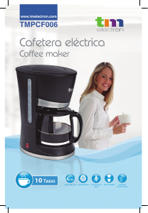 Manual de uso TM Electron TMPCF006 Máquina de café
