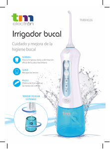 Manual de uso TM Electron TMBH026 Irrigador bucal