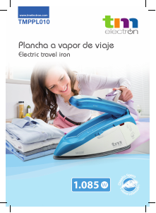 Manual de uso TM Electron TMPPL010 Plancha