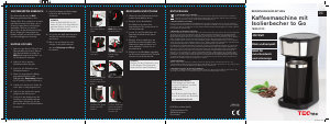 Bedienungsanleitung Tectro KA 221 Kaffeemaschine