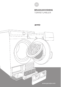 Brugsanvisning Gorenje D48565N Tørretumbler
