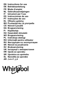 Instrukcja Whirlpool WHBS 62F LT K/1 Okap kuchenny