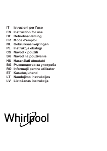 Handleiding Whirlpool WCTH 63F LEB X Afzuigkap