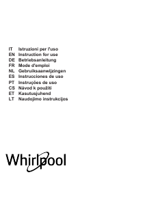 Manual Whirlpool WVH 1065B F KIT Hob