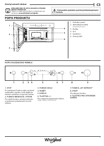 Instrukcja Whirlpool MBNA920X Kuchenka mikrofalowa