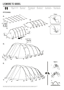 Manual Vango Lismore TC 600XL Tent