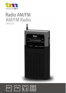 Manual de uso TM Electron TMRAD200 Radio