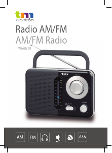 Manual de uso TM Electron TMRAD210 Radio
