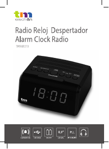 Manual TM Electron TMRAR010 Alarm Clock Radio