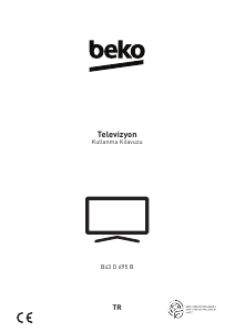 Kullanım kılavuzu BEKO B43 D 695 B LED televizyon