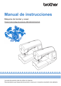 Manual de uso Brother Innov-is NQ3550W Máquina de coser
