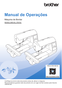 Manual Brother Innov-is BE915L Máquina de costura