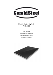 Manual CombiSteel 7505.0100 Hob