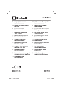 Manuale Einhell GC-MT 4280 Coltivatore