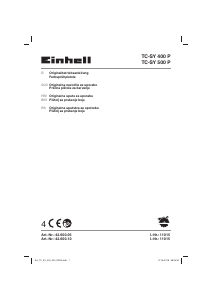 Bedienungsanleitung Einhell TC-SY 500 P Farbspritz