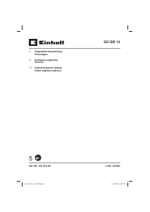 Bedienungsanleitung Einhell GC-SR 12 Streuwagen