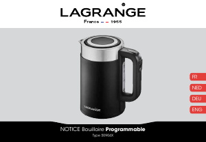 Handleiding Lagrange 509041 Waterkoker