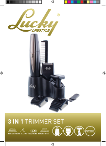 Handleiding Lucky NTRB31SA Baardtrimmer