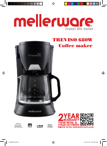 Manual Mellerware 29500B Treviso Máquina de café