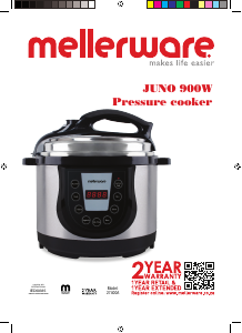 Mode d’emploi Mellerware 27400A Juno Autocuiseur